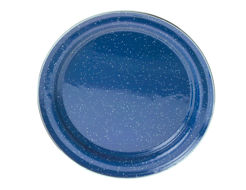 Stainless Steel Rim Enamel Plate