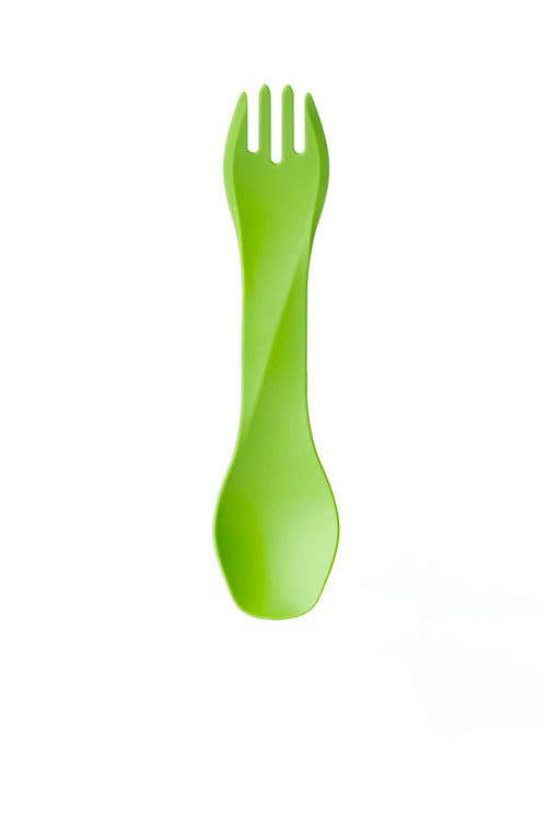 GoBites Uno Bulk - Portable Reusable Spork Utensil: Light Green