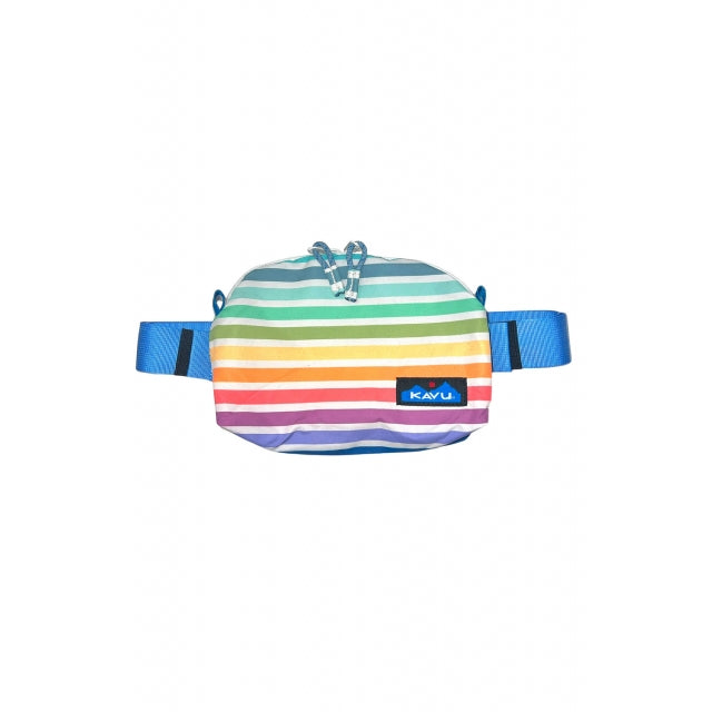 KAVU Pint Size Belt Bag - Rainbow Stripe