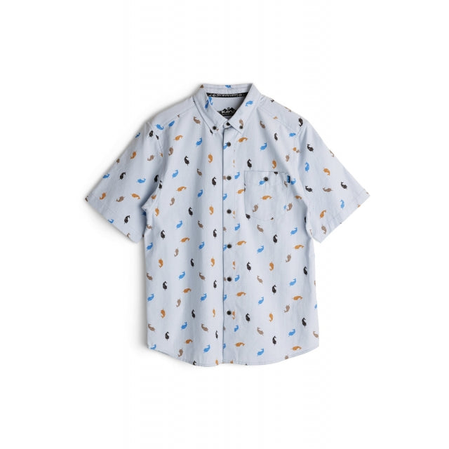 KAVU Men's Juan Shirt - Narwhal Calls