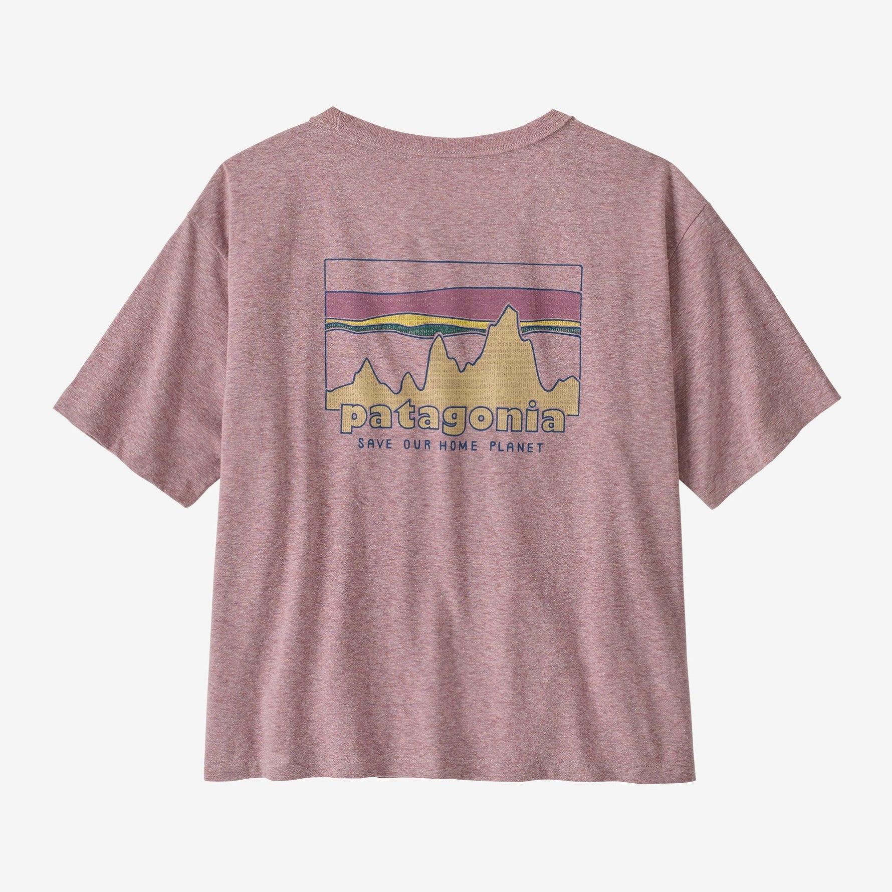 Womens 73 Skyline Easy Cut Responsibili Tee - Quiet Violet