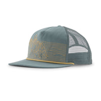 Airfarer Cap - Strataspire Stripe: Blue Sage