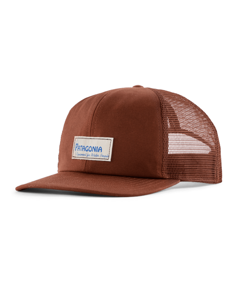 Patagonia Relaxed Trucker Hat - Water People Label: Dried Vanilla