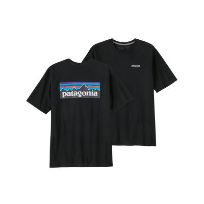Patagonia Men's P-6 Logo Responsibili-Tee - Black