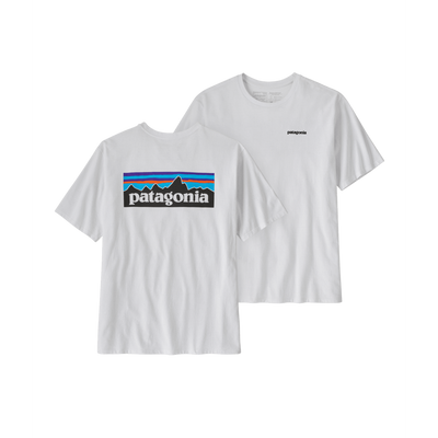 Patagonia Men's P-6 Logo Responsibili-Tee - White