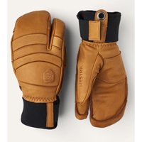 Hestra Leather Fall Line 3-finger - Black