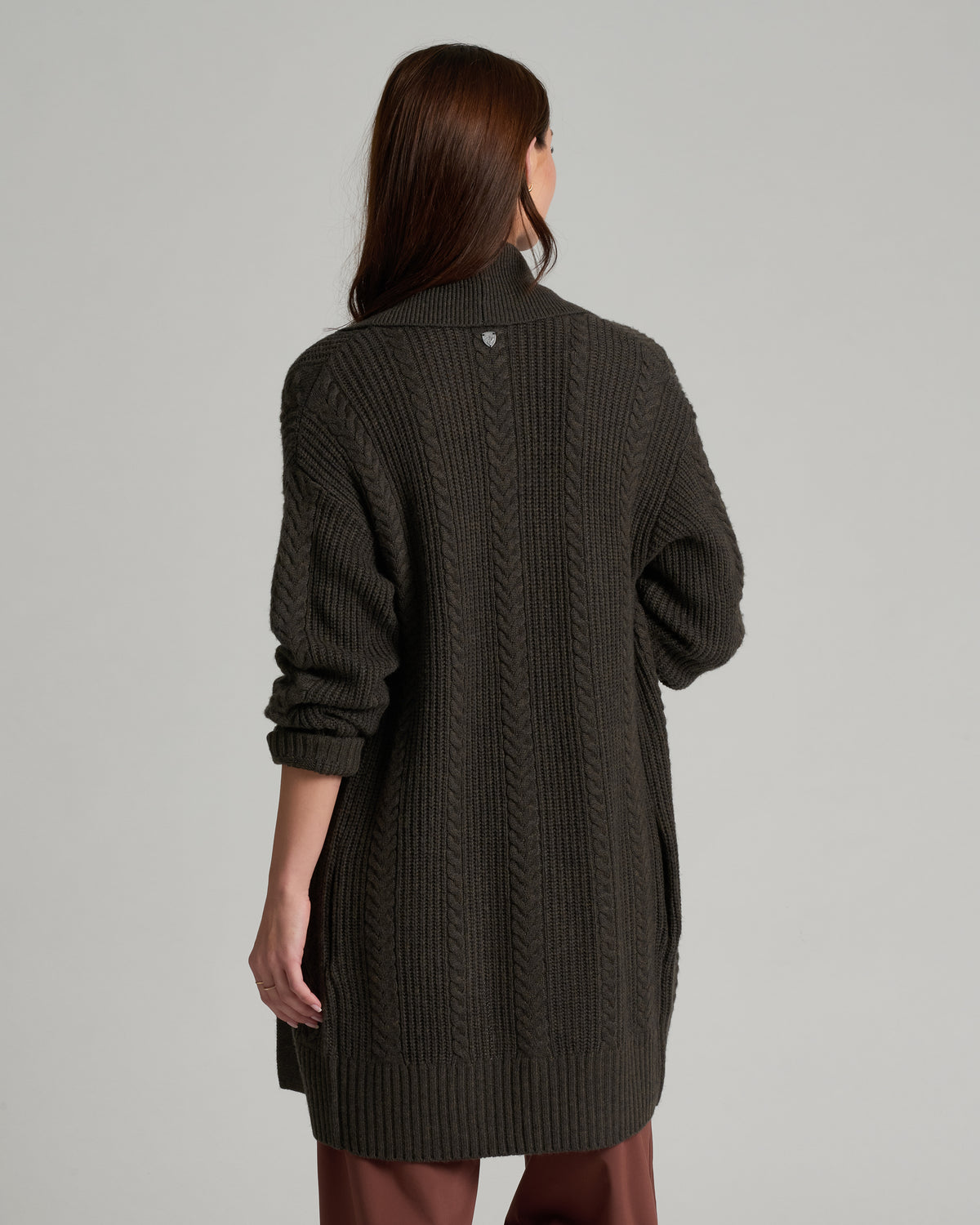 KUHL Women's Fireside Cardigan - Charcoal - back