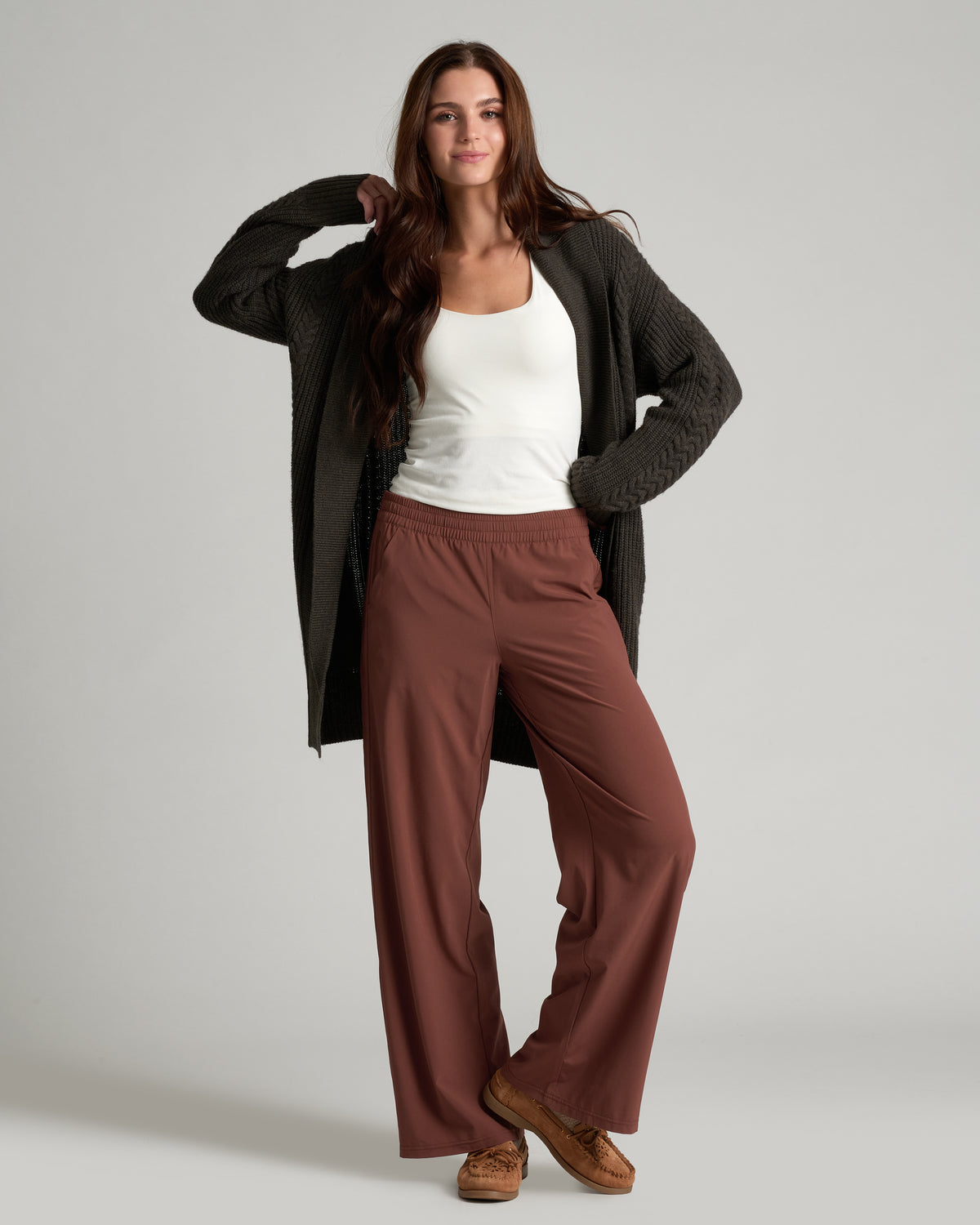 KUHL Women's Fireside Cardigan - Charcoal