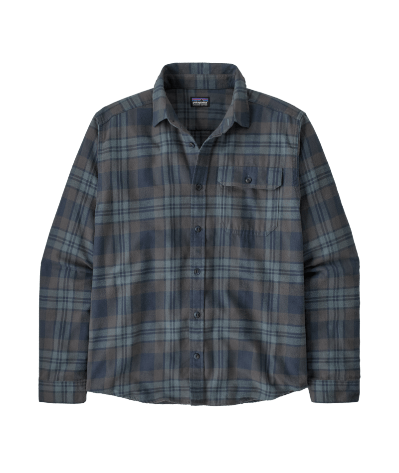 Men's Long-Sleeved Lightweight Fjord Flannel Shirt