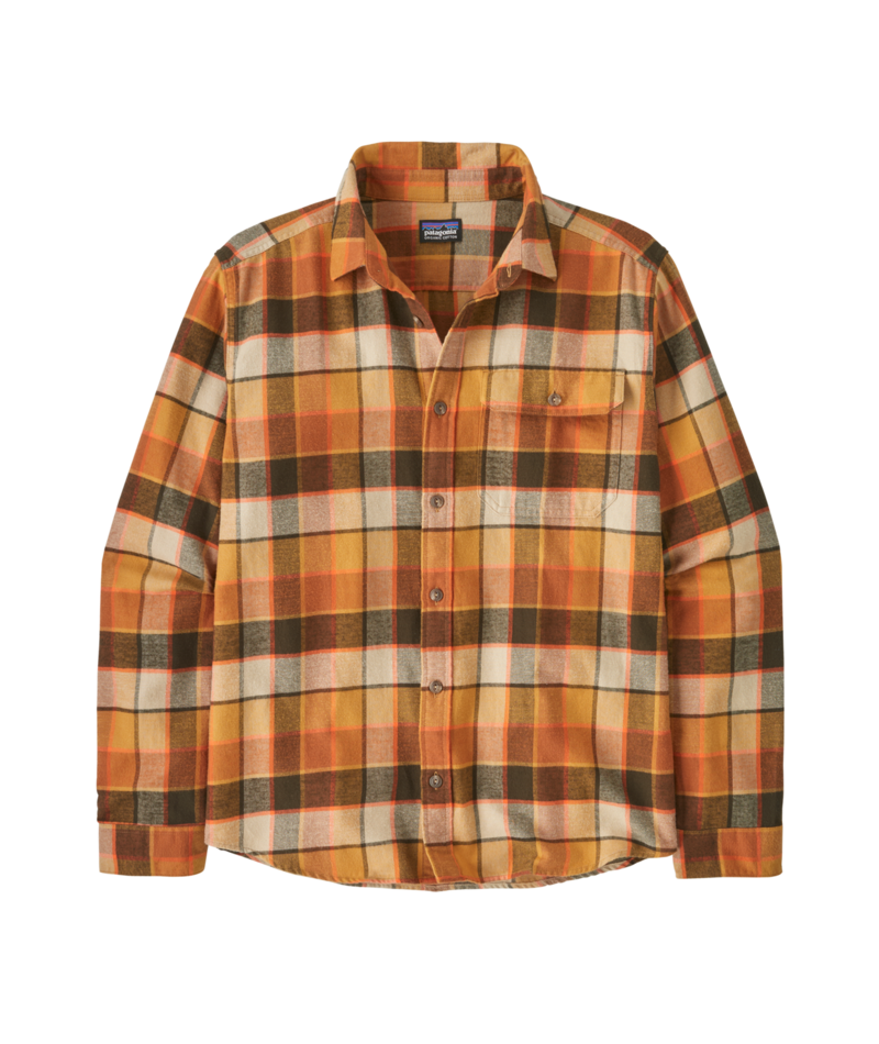 Men's Long-Sleeved Lightweight Fjord Flannel Shirt