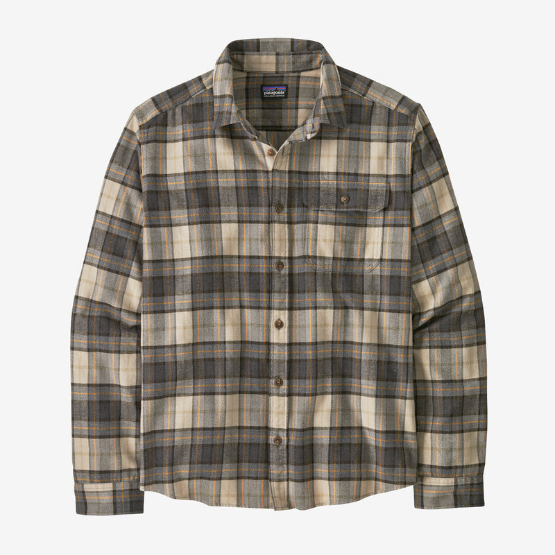 Men's Long-Sleeved Lightweight Fjord Flannel Shirt