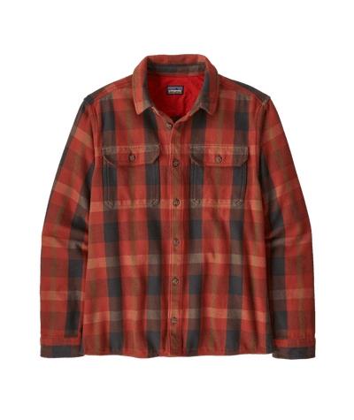 Patagonia Men's Fjord Loft Shirt - Hunter: Amanita Red