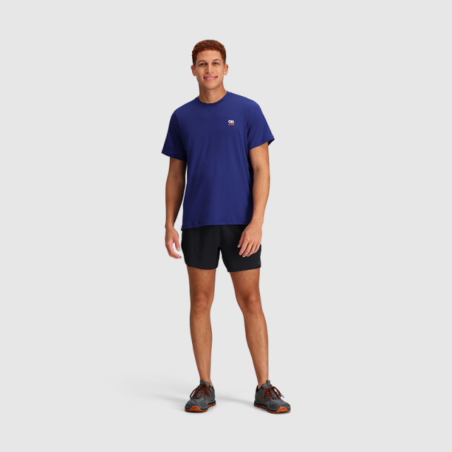 Outdoor Research Men's ActiveIce Spectrum Sun T-Shirt - Galaxy