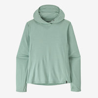 Womens Cap Cool Sun Hoody - Thermal Blue - Thin Ice X-Dye