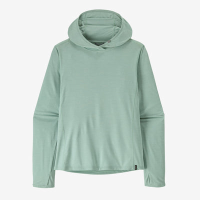 Womens Cap Cool Sun Hoody - Thermal Blue - Thin Ice X-Dye
