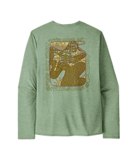 Men's Long-Sleeved Cap Cool Daily Graphic Shirt - Lands