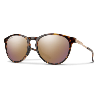 Smith Optics Wander Sunglasses - Tortoise / ChromaPop Polarized Rose Gold Mirror