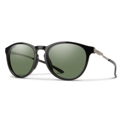 Smith Optics Wander Sunglasses - Black / ChromaPop Polarized Grey Green