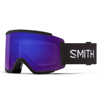 Smith Optics Squad XL Goggles 2025 - Black / ChromaPop Everyday Violet Mirror
