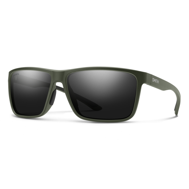 Smith Optics Riptide Sunglasses - Matte Moss / ChromaPop Polarized Black