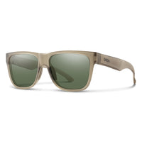Smith Optics Lowdown 2 Sunglasses - Matte Summit Crystal / ChromaPop Polarized Gray Green