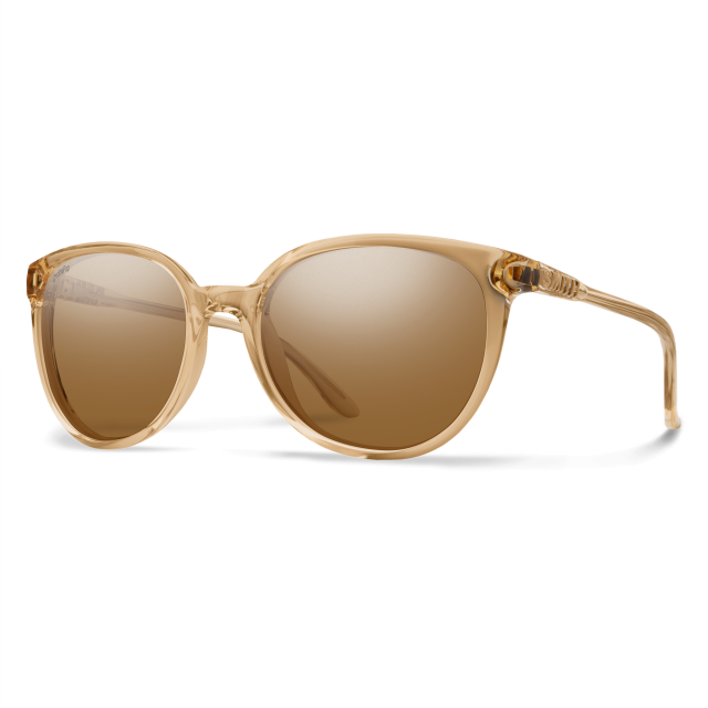 Smith Optics Cheetah Sunglasses - Champagne Crystal / ChromaPop Polarized Brown