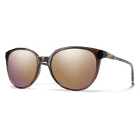 Smith Optics Cheetah Sunglasses - Rose Tortoise / ChromaPop Polarized Rose Gold Mirror