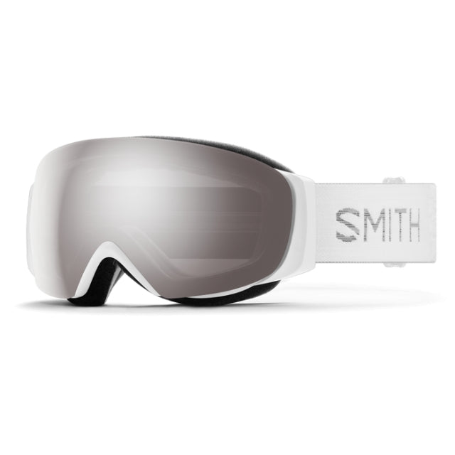 Smith Optics I/O MAG S Goggles 2026 - White Chunky Knit / ChromaPop Sun Platinum Mirror