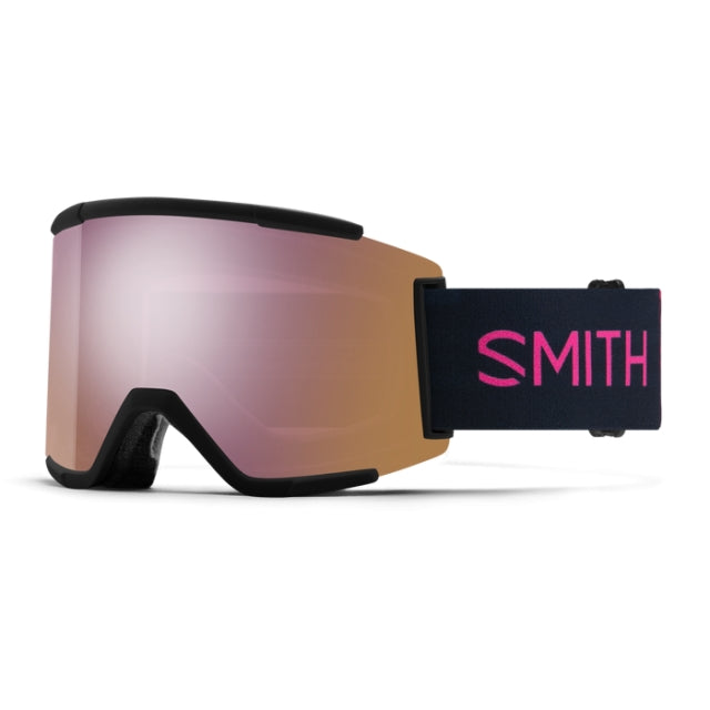 Smith Optics Squad XL Goggles 2025 - AC Scott Stevens / ChromaPop Everyday Rose Gold Mirror