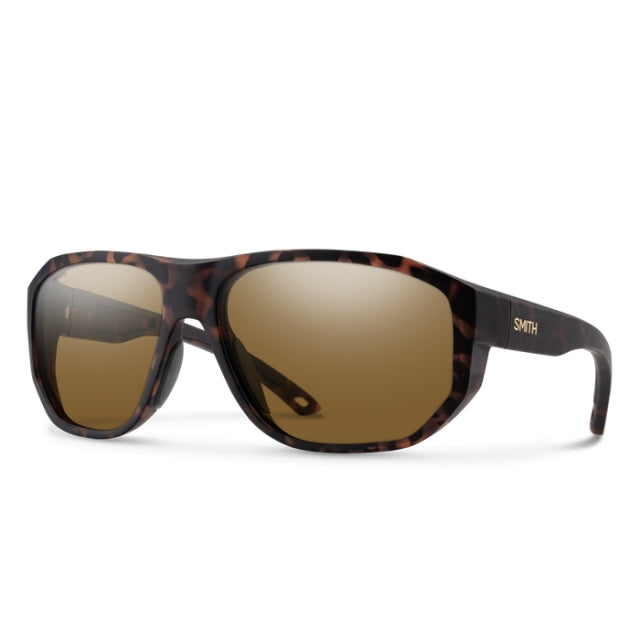 Smith Optics Outrigger Sunglasses - Matte Tortoise / ChromaPop Glass Polarized Brown