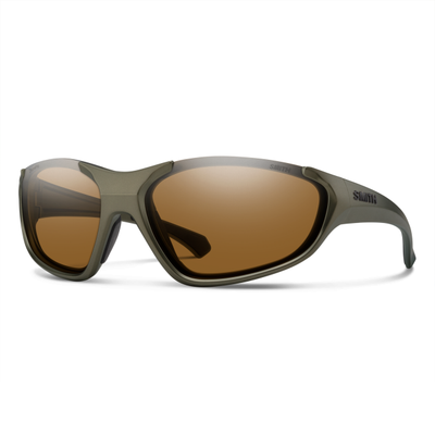 Smith Optics Sliders Sunglasses - Matte Olive Oil / Chromapop Brown