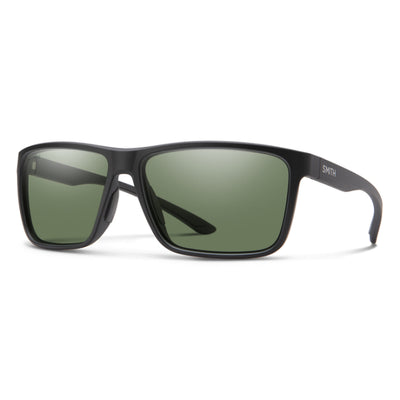 Smith Optics Riptide Sunglasses - Matte Black / ChromaPop Polarized Gray Green