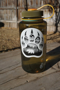 Sticker Bear Paw