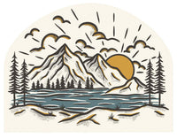 Sticker Sunr Mtn
