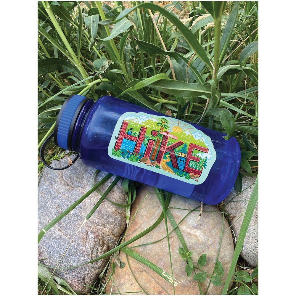 Sticker Art Hike Sticker