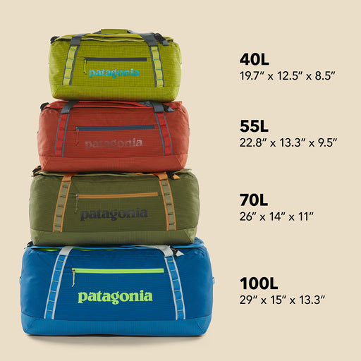 can a 55l patagonia duffel be a carry-on Patagonia - Black Hole Duffel 55L