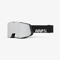 Snowcraft Hiper Goggles Copy - Black / Silver w/ Mirror Silver Lens
