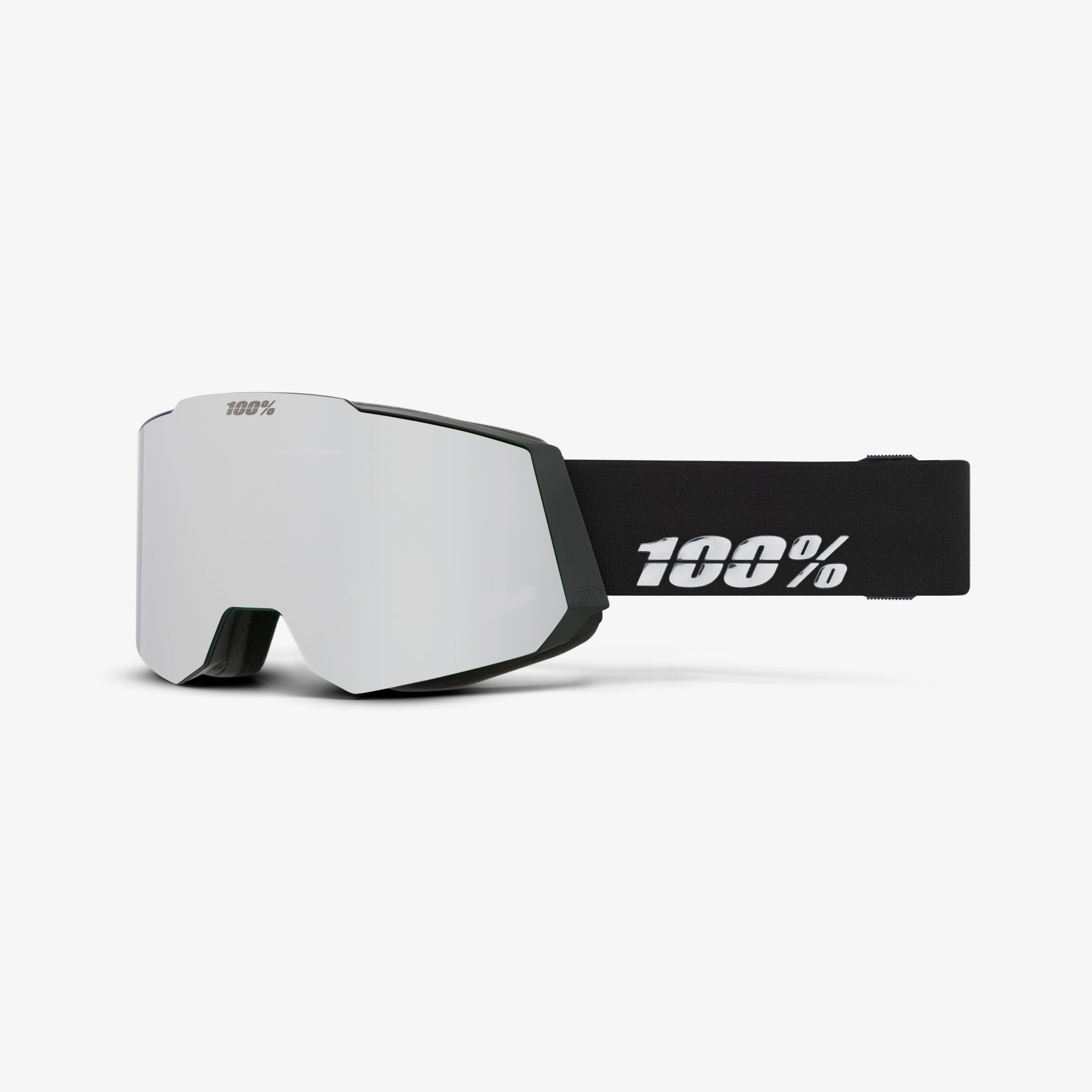 Snowcraft Hiper Goggles Copy - Black / Silver w/ Mirror Silver Lens
