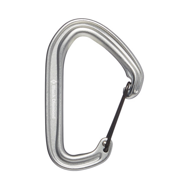 Black Diamond Hotwire Carabiner - Light Gray