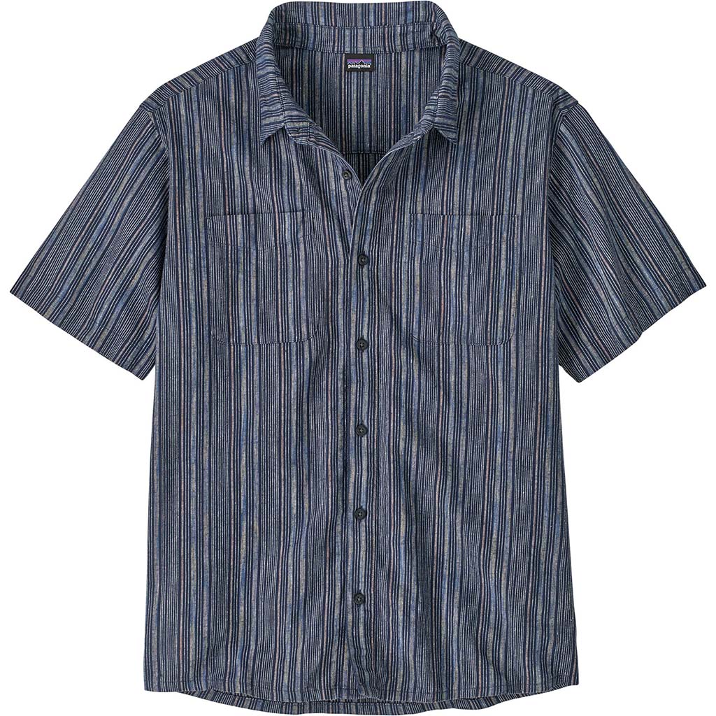 Mens Back Step Shirt 1 - Rapids: New Navy