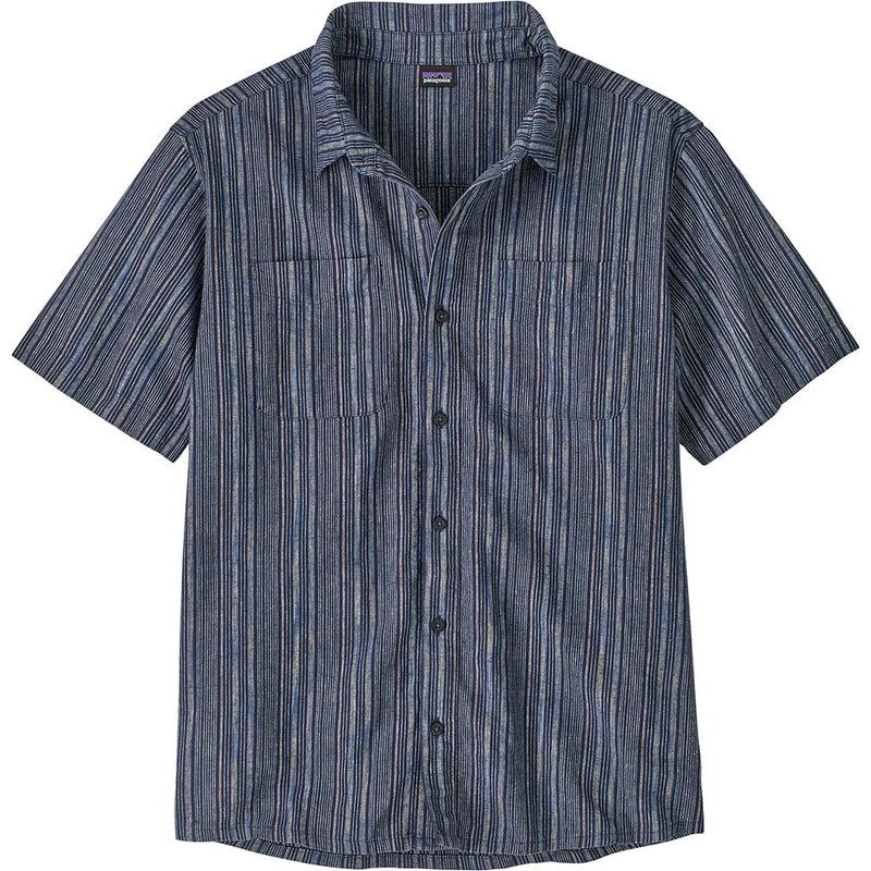 Mens Back Step Shirt 1 - Rapids: New Navy