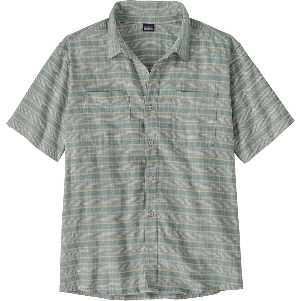 Mens Back Step Shirt 1 - Stroll: Blue Sage