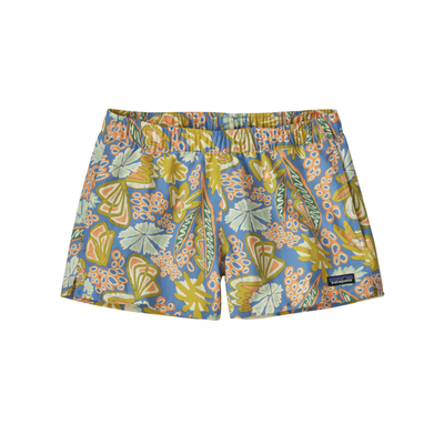 Patagonia Women's Barely Baggies Shorts - 2.5in - Flourish: Abundant Blue