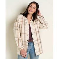Toad&Co Women's Conifer Shirt Jacket (Clearance) - Oatmeal