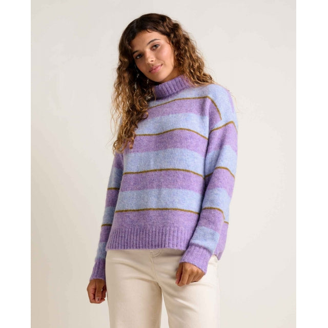 Toad&Co Women's Toddy T-Neck Sweater - Aster