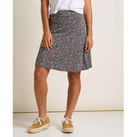 Toad&Co Women's Chaka Skirt - Salt Ditsy Print