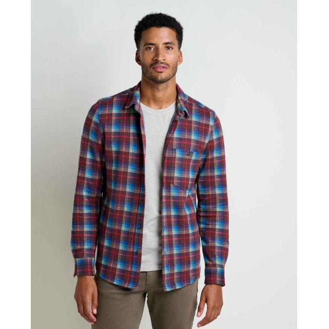 Toad&Co Men's Shadowbrook LS Shirt - Kyanite