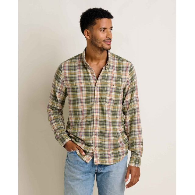 Toad&Co Men's Airsmyth LS Shirt - Chive Plaid