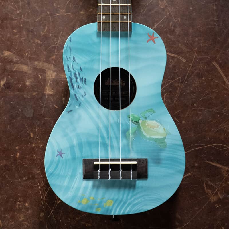 Burled Meranti Tenor - Seascape