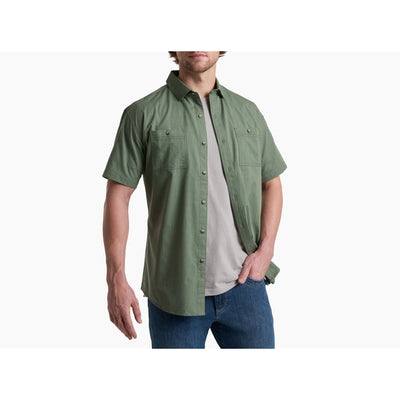 Mens Karib Short Sleeve - SLATE GREEN